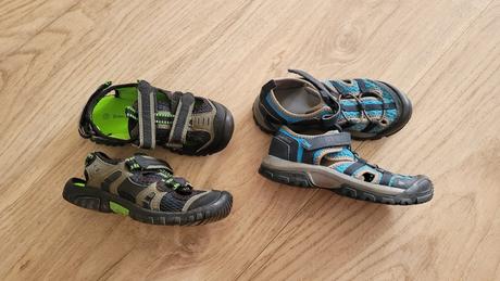 Turisticke sandalky vd 18,5 cm, quechua,30