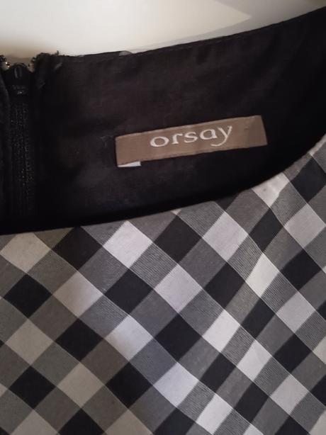 Kárované áčkové šaty orsay, orsay,m