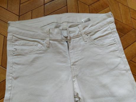 Biele rifle., denim,26