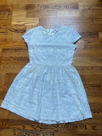 Krajkove saty, h&m,146