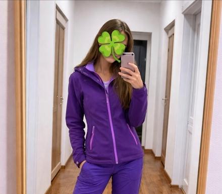 Bunda prechodná softshelova, lewro,152