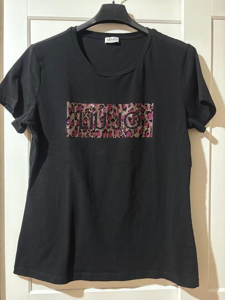 Liu jo milano tričko s kamienkami l, liu jo,l