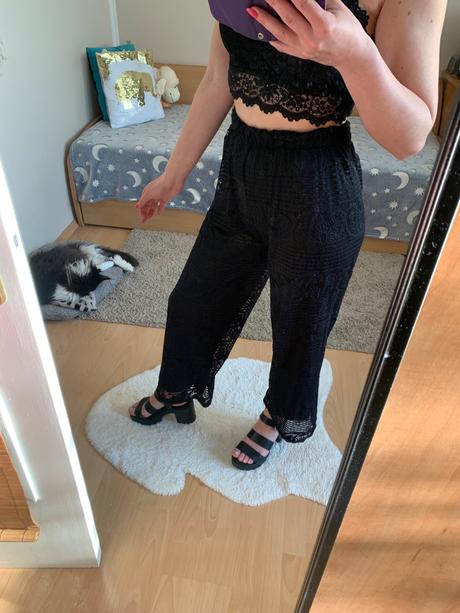 Dámske letné nohavice, s