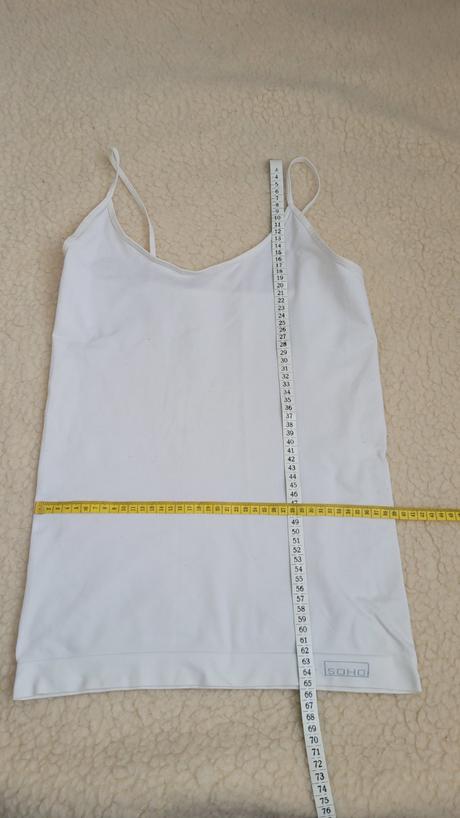 Biely top, m