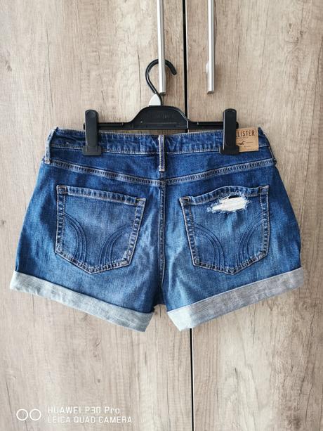 Dámske rifľové kraťasy, hollister,30