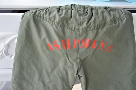 Zateplené olivové nohavice-80, 80