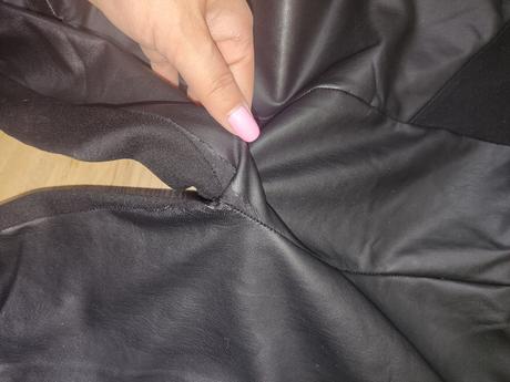 Kožené nohavice, f&f,xl