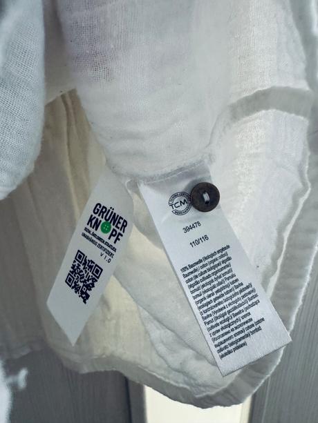 Mušelínová blúzka tchibo, tchibo,110