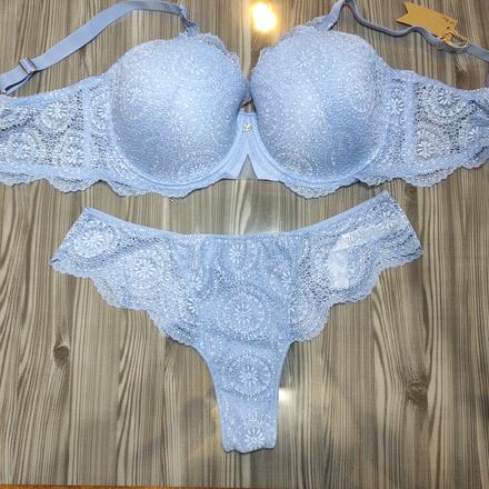 Podprsenka + nohavičky modré, lormar,80b