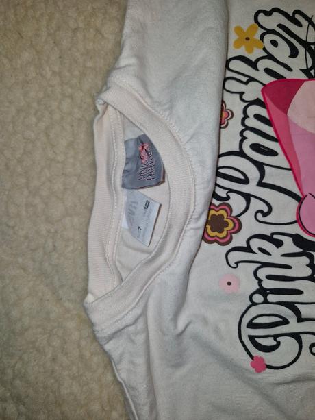 Dievčenské tričko ružový panter, zara,122