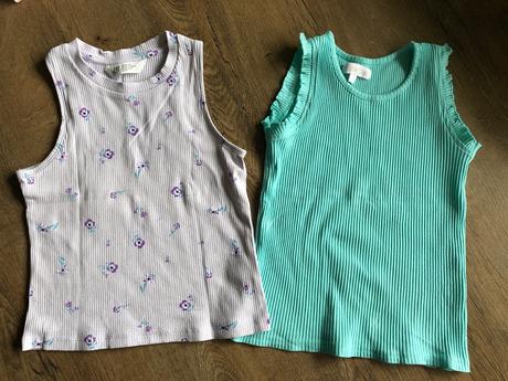 Crop topy, h&m,128