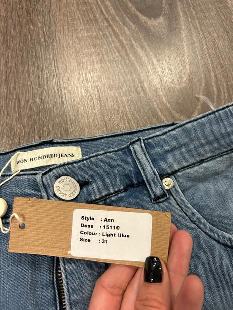 Won hundred jeans nove riflove kratasy č.31, s