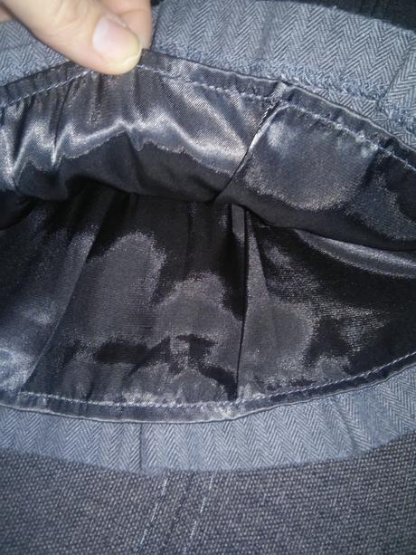 Hruba suknicka so satenovou spodnicou, h&m,68