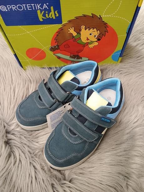 Chlapčenské kožené topánky protetika 24220098 b, protetika,27 / 28 / 31