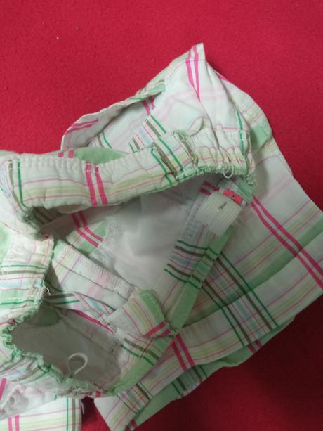 Šortkove pruhované nohavice, 116