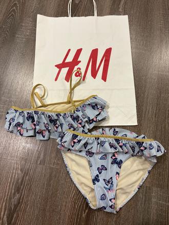 H&m dievcenske plavky na 8-10 rokov, h&m,134