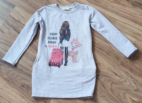 Teplákové šaty v. 116, 116