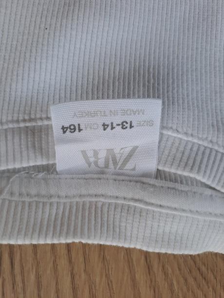 Biele tričko zara, zara,164