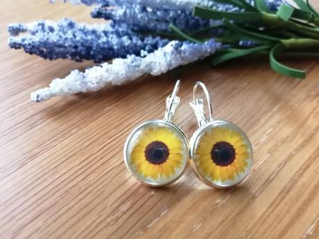 Náušnice kvetinky,