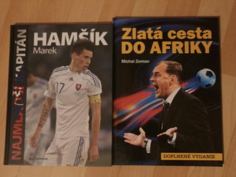 2 knihy o futbale,