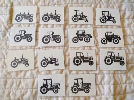 Pexeso s motívom traktorov, 