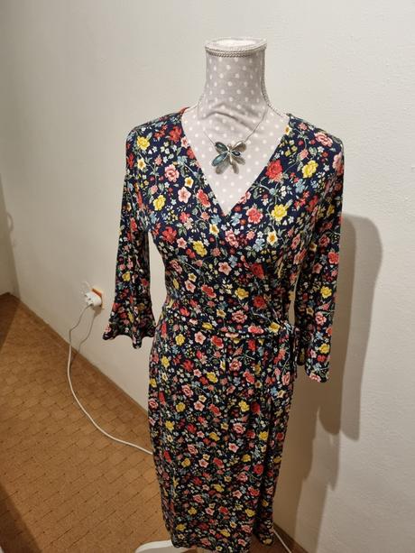 Elastické kvetinkové šaty orsay 40, orsay,40