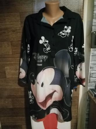 Dámska micky predĺžena košeľa,