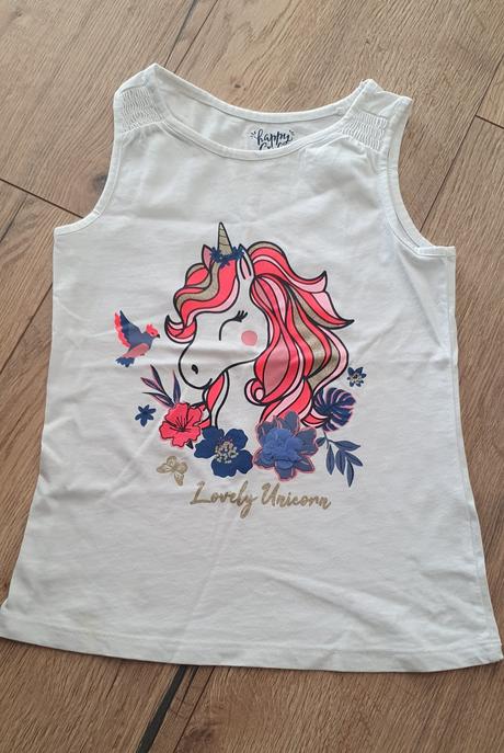 Tričko / tielko unicorn, c&a,134