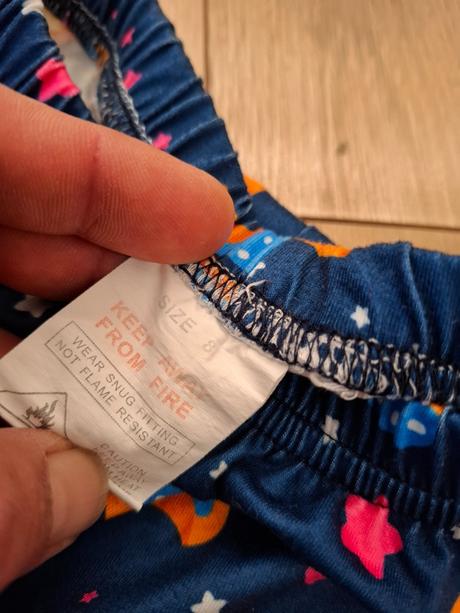 Pyžamové legíny, 128