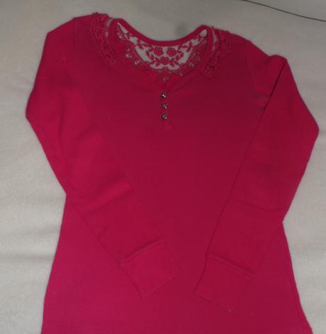 Tričko s krajkou, 158