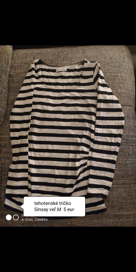 Tehotenské tričko veľ.m sinsay, m