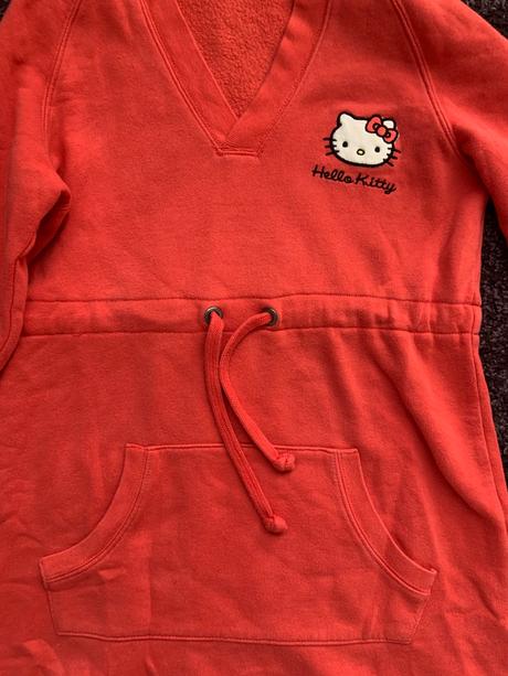 Mikinové šaty hello kitty, 134