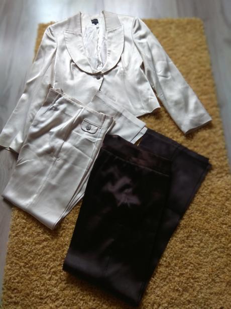 Komplet - nohavicový kostým, 38