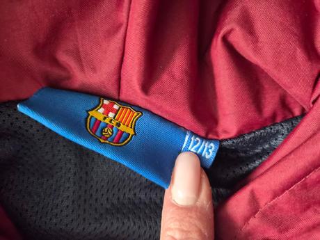 Fc barcelona prechodná vetrovka - aj do dažďa, 152
