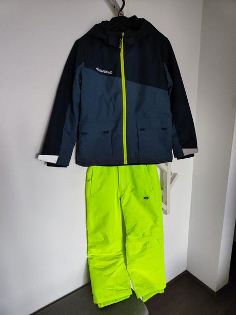 Zimná bunda, h&m,134