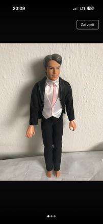 Zenich svadobny ken od barbie vintage,