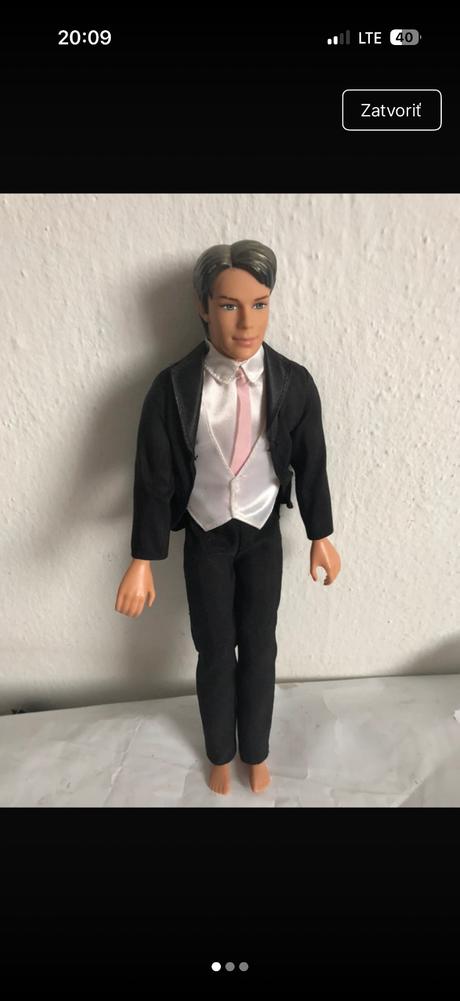 Zenich svadobny ken od barbie vintage, 