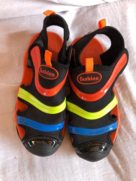 Farebné sandále fashion, 37