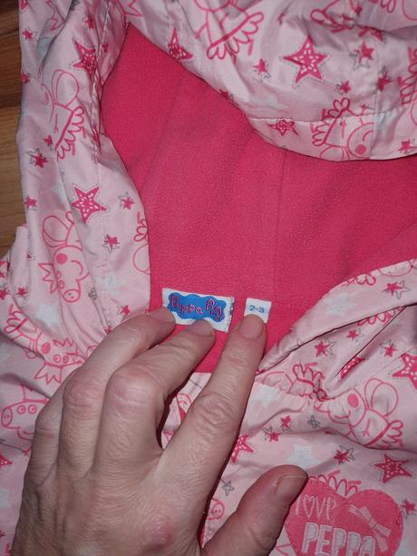 Bundička pepa pig 2-3 roky, 98