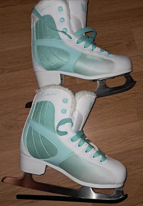 Korčule na ľad zanovne - oteplene, crowned,36