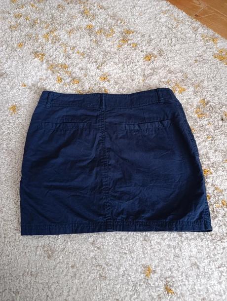 Tmavomodrá mini sukňa - xs, xs