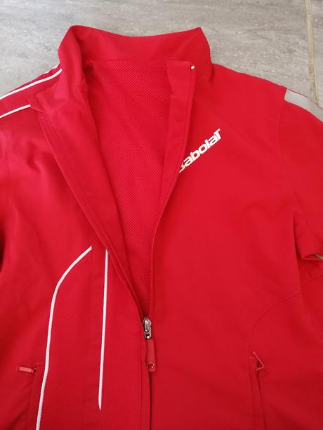 Bunda na tenis zn. babolat v152, 12r červená luxus, 152