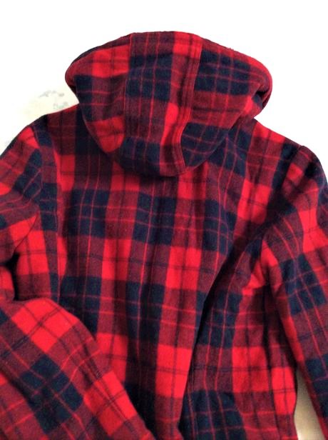 Teplá vlnená bunda do pása s/m, s