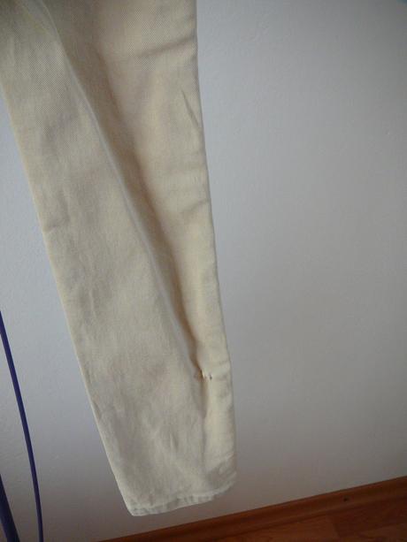 Béžové nohavice, s