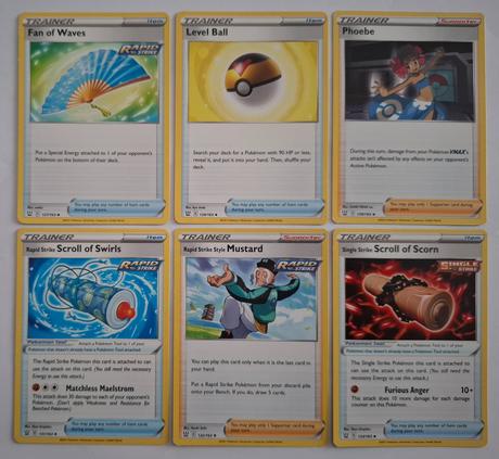 Pokémon karty "battle styles" (4),