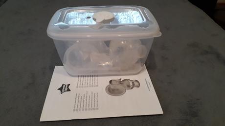 Manuálna odsávačka + vrecká avent 24 ks, 