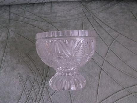 Sklené misky brúsené, 