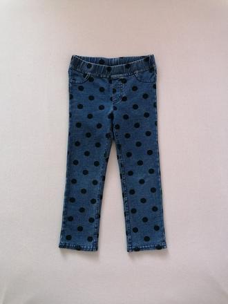 Džínsove leginy, h&m,104
