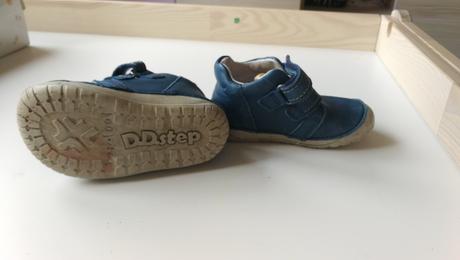 Kožené prechodné topánky, d.d.step,22