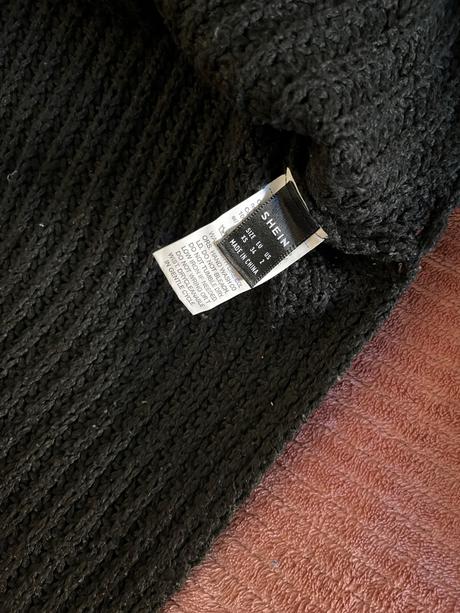 Upletový teplý sveter, xs